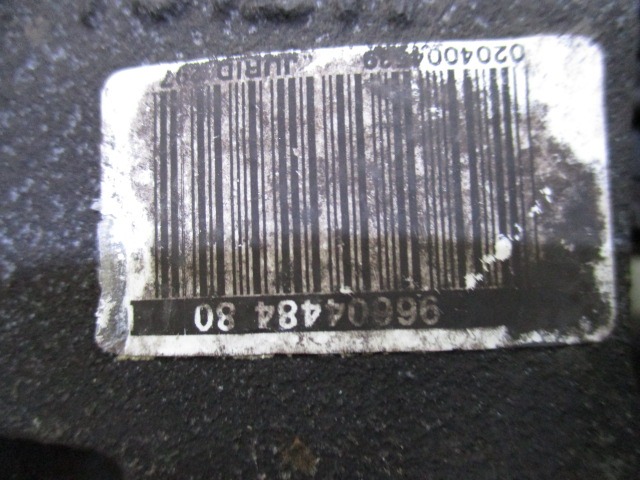 DERECHO DELANTERO FRENO OEM N. 9660448480 PIEZAS DE COCHES USADOS PEUGEOT 206 / 206 CC (2003 - 10/2008) BENZINA DESPLAZAMIENTO 14 ANOS 2006