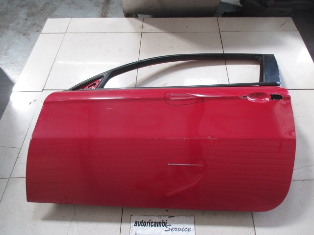 PUERTA DELANTERA IZQUIERDA OEM N. 51740788 PIEZAS DE COCHES USADOS ALFA ROMEO 147 937 (2001 - 2005)BENZINA DESPLAZAMIENTO 16 ANOS 2003