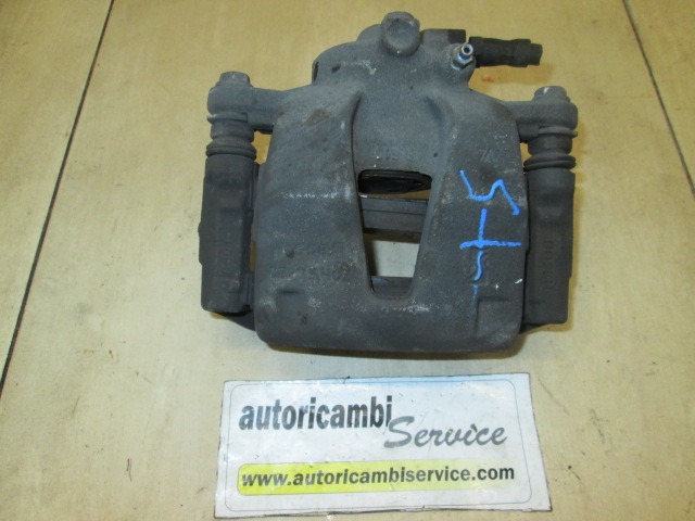 DELANTERO IZQUEIRDO DE FRENO OEM N. 93191695 PIEZAS DE COCHES USADOS OPEL CORSA D (2006 - 2011) BENZINA DESPLAZAMIENTO 12 ANOS 2010