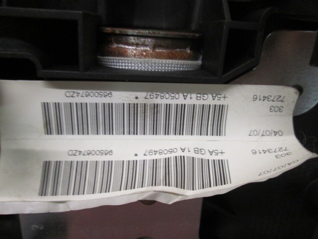 M?DULO AIRBAG LADO DEL CONDUCTOR OEM N. 96500674ZD PIEZAS DE COCHES USADOS PEUGEOT 307 BER/SW/CABRIO (2001 - 2009) DIESEL DESPLAZAMIENTO 20 ANOS 2006