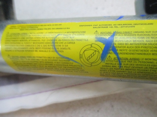AIRBAG DE CABEZA, LADO IZQUIERDO OEM N. 51752410 PIEZAS DE COCHES USADOS LANCIA Y YPSILON 843 (2003-2006) DIESEL DESPLAZAMIENTO 13 ANOS 2006