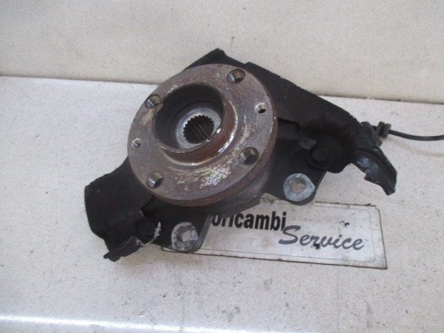 SOPORTE GIRATORIO DERECHO / CUBO DE RUEDA CON APOYO, DELANTERO OEM N. 50702043 PIEZAS DE COCHES USADOS LANCIA Y YPSILON 843 (2003-2006) BENZINA DESPLAZAMIENTO 12 ANOS 2006