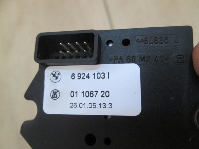 SOLO TURNO OEM N. 61316924103 PIEZAS DE COCHES USADOS BMW SERIE 5 E60 E61 (2003 - 2010) DIESEL DESPLAZAMIENTO 30 ANOS 2005