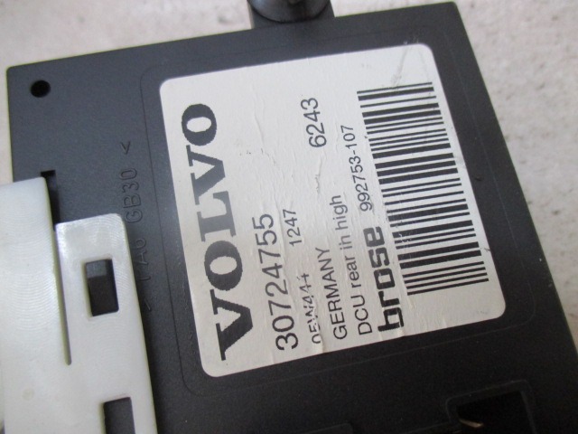 MOTOR DE LA VENTANA DE LA PUERTA TRASERA OEM N. 992763-100 PIEZAS DE COCHES USADOS VOLVO V50 (2004 - 05/2007) DIESEL DESPLAZAMIENTO 20 ANOS 2004