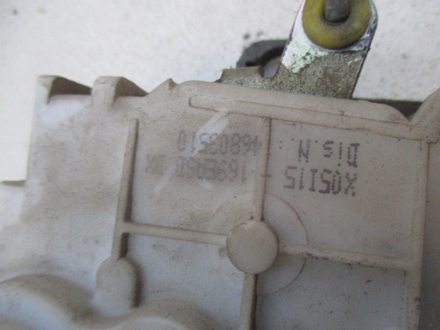 BLOQUEO CENTRAL DE LA PUERTA DELANTERA DERECHA OEM N. 46803510 PIEZAS DE COCHES USADOS FIAT PANDA 169 (2003 - 08/2009) BENZINA DESPLAZAMIENTO 12 ANOS 2005