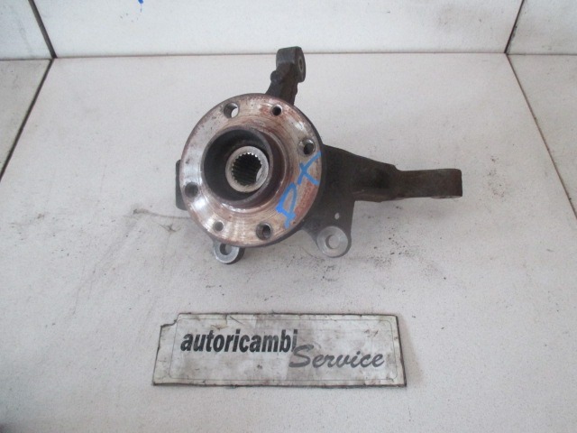 SOPORTE GIRATORIO DERECHO / CUBO DE RUEDA CON APOYO, DELANTERO OEM N. 8200345945 PIEZAS DE COCHES USADOS RENAULT MODUS (2004 - 2008) BENZINA DESPLAZAMIENTO 12 ANOS 2005