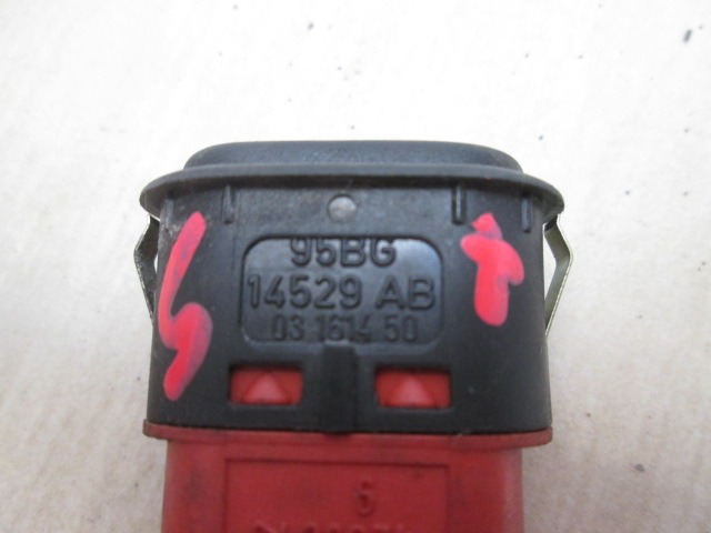 INTERRUPTOR ALZACRISTALES OEM N. 95BG14529AB PIEZAS DE COCHES USADOS FORD TRANSIT (2000 - 2006) DIESEL DESPLAZAMIENTO 20 ANOS 2004