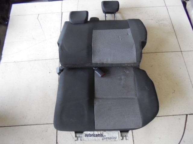 ASIENTO TRASERA OEM N. 1799 SEDILE SDOPPIATO POSTERIORE TESSUTO PIEZAS DE COCHES USADOS FIAT SEDICI (05/2009 - 2014) DIESEL DESPLAZAMIENTO 20 ANOS 2010