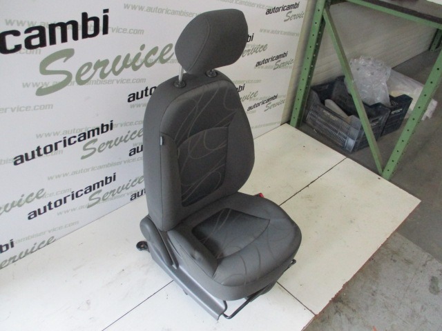 ASIENTO DELANTERO DERECHO OEM N. 33017 SEDILE ANTERIORE DESTRO TESSUTO PIEZAS DE COCHES USADOS CHEVROLET SPARK (2009 - 2013) BENZINA DESPLAZAMIENTO 12 ANOS 2010