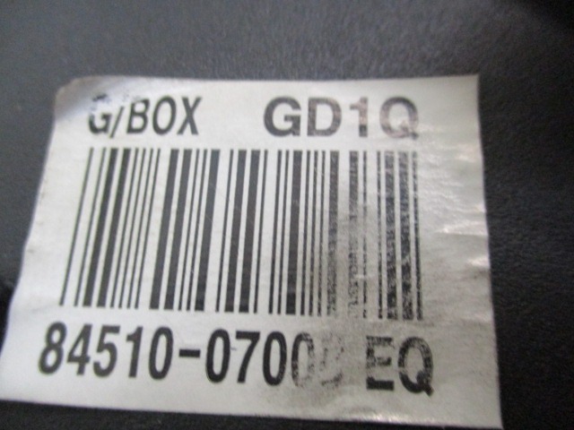 GUANTERA OEM N. 84510-07000 PIEZAS DE COCHES USADOS KIA PICANTO (2008 - 2011) BENZINA DESPLAZAMIENTO 10 ANOS 2009