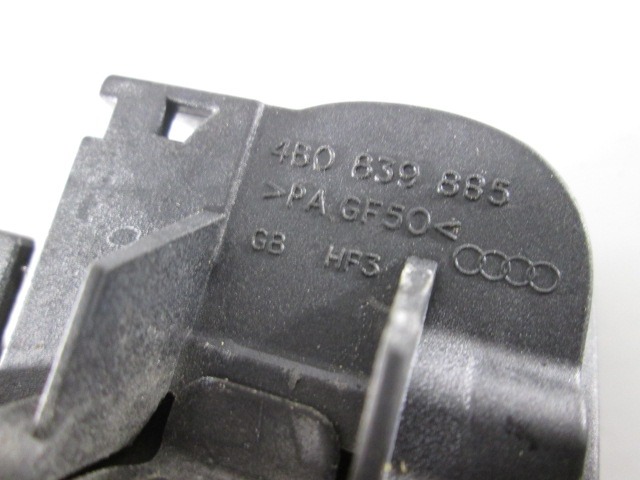 MANIJA DE LA PUERTA DELANTERA DERECHA OEM N. 4B0839885 PIEZAS DE COCHES USADOS AUDI A4 8EC 8ED 8HE B7 BER/SW/CABRIO (2004 - 2007) DIESEL DESPLAZAMIENTO 20 ANOS 2007