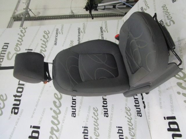 ASIENTO DELANTERO DERECHO OEM N. 55442 SEDILE ANTERIORE DESTRO TESSUTO PIEZAS DE COCHES USADOS CHEVROLET SPARK (2009 - 2013) BENZINA/GPL DESPLAZAMIENTO 10 ANOS 2011