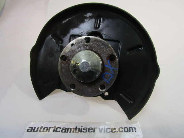 PORTADOR RUEDA POSTERIOR DERECHO  POSTERIOR / CUBO D BRIDA D ARRASTRE OEM N. 60652014 PIEZAS DE COCHES USADOS ALFA ROMEO 147 937 RESTYLING (2005 - 2010) DIESEL DESPLAZAMIENTO 19 ANOS 2007