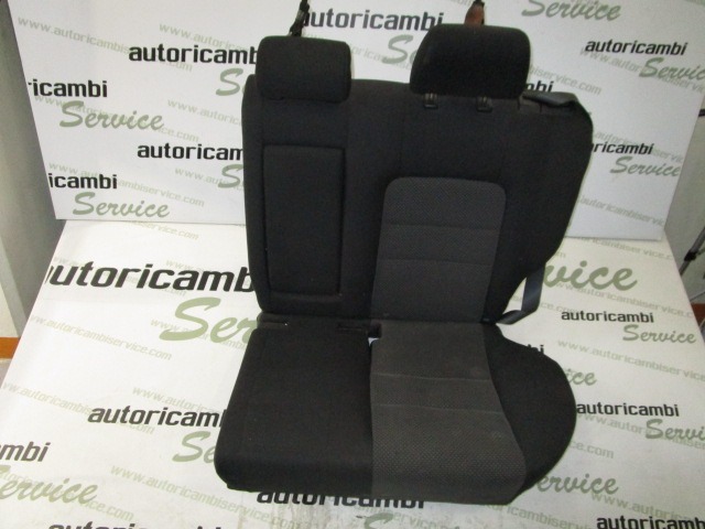 ASIENTO TRASERA OEM N. 16691 SEDILE SDOPPIATO POSTERIORE TESSUTO PIEZAS DE COCHES USADOS MAZDA 6 GG GY (2003-2008) DIESEL DESPLAZAMIENTO 20 ANOS 2005