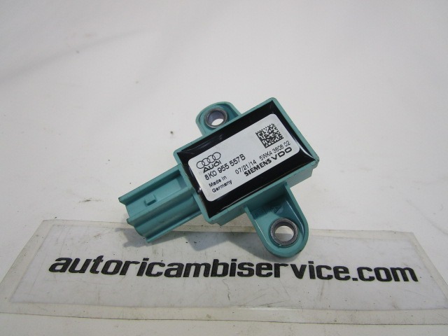 SENSOR AIRBAG OEM N. 8K0955557B PIEZAS DE COCHES USADOS AUDI A5 8T COUPE/5P (2007 - 2011) DIESEL DESPLAZAMIENTO 30 ANOS 2007