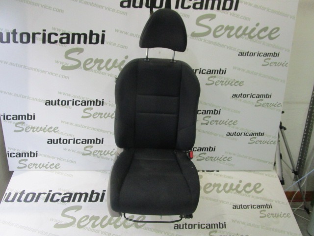 ASIENTO DELANTERO DERECHO OEM N. 31104 SEDILE ANTERIORE DESTRO TESSUTO PIEZAS DE COCHES USADOS HONDA INSIGHT MK2 (2009 - 10/2013) IBRIDO DESPLAZAMIENTO 13 ANOS 2009