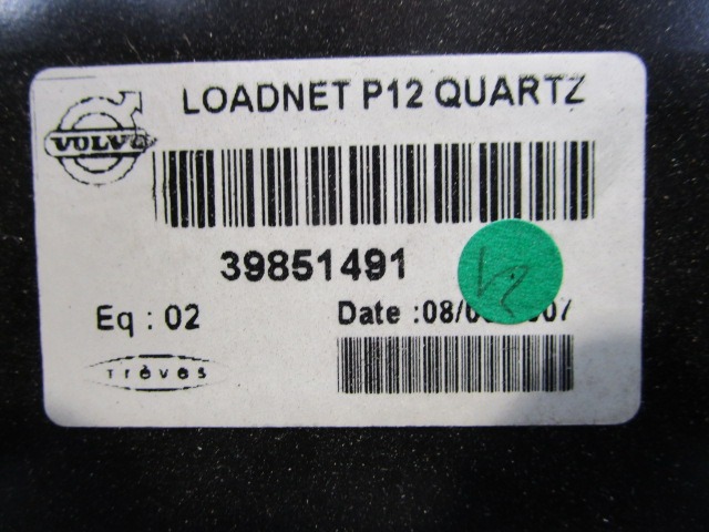 PERSIANA PROT. VISUAL/PERS. RED SEPARA. OEM N. 39851491 PIEZAS DE COCHES USADOS VOLVO V50 (DAL 06/2007) DIESEL DESPLAZAMIENTO 20 ANOS 2007