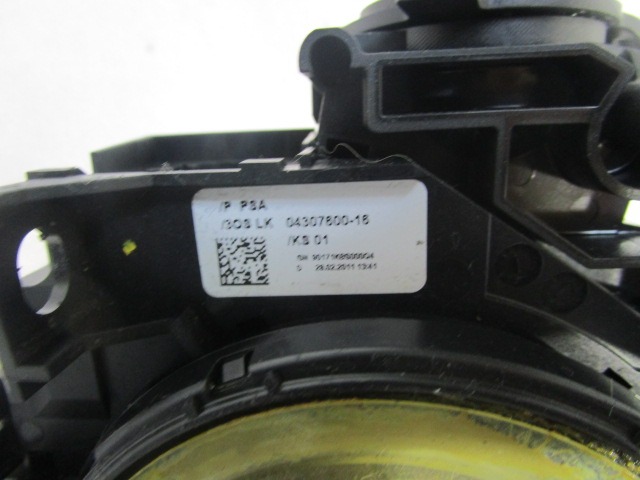 CONMUTADOR COMBINADO COLUMNA DIRECCIONAL CON ANILLO COLECTOR OEM N. 96667318XT PIEZAS DE COCHES USADOS PEUGEOT 3008 (2009 - 2016) DIESEL DESPLAZAMIENTO 16 ANOS 2011