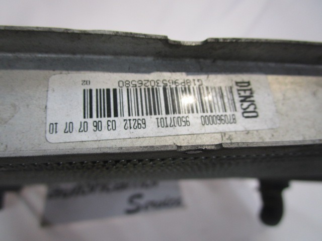 RADIADOR OEM N. 870960000 PIEZAS DE COCHES USADOS PEUGEOT 207 / 207 CC WA WC WK (05/2009 - 2015) DIESEL DESPLAZAMIENTO 14 ANOS 2010