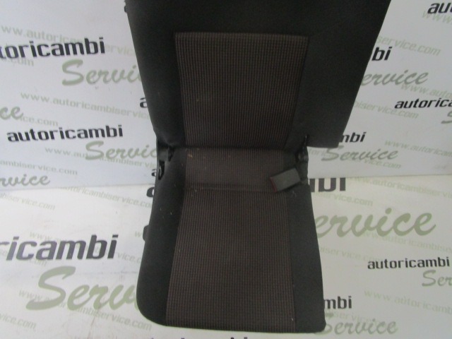 ASIENTO TRASERA OEM N. 18228 SEDILE SDOPPIATO POSTERIORE TESSUTO PIEZAS DE COCHES USADOS OPEL MERIVA A R (2006 - 2010) BENZINA DESPLAZAMIENTO 14 ANOS 2008