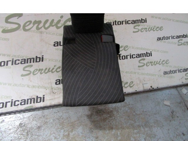 ASIENTO TRASERA OEM N. 19290 SEDILE SDOPPIATO POSTERIORE TESSUTO PIEZAS DE COCHES USADOS OPEL MERIVA A R (2006 - 2010) DIESEL DESPLAZAMIENTO 13 ANOS 2006