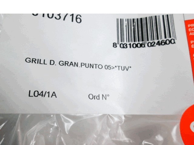 UNIDAD DE CONTROL DE UNIDAD MULTIMEDIA OEM N. 735410805 PIEZAS DE COCHES USADOS FIAT GRANDE PUNTO 199 (2005 - 2012) BENZINA DESPLAZAMIENTO 14 ANOS 2005