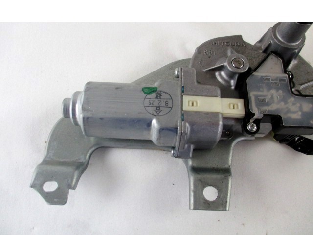 MOTOR DEL LIMPIAPARABRISAS TRASERO OEM N. 38810-62J01-000 PIEZAS DE COCHES USADOS SUZUKI SWIFT MK4 MZ EZ (2004 - 2010) BENZINA DESPLAZAMIENTO 13 ANOS 2009