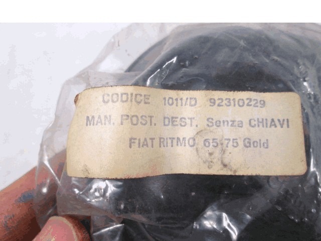 MANIJA TRASERA DERECHA OEM N. 92310229 PIEZAS DE COCHES USADOS FIAT RITMO (1978 - 1982)BENZINA DESPLAZAMIENTO 11 ANOS 1978