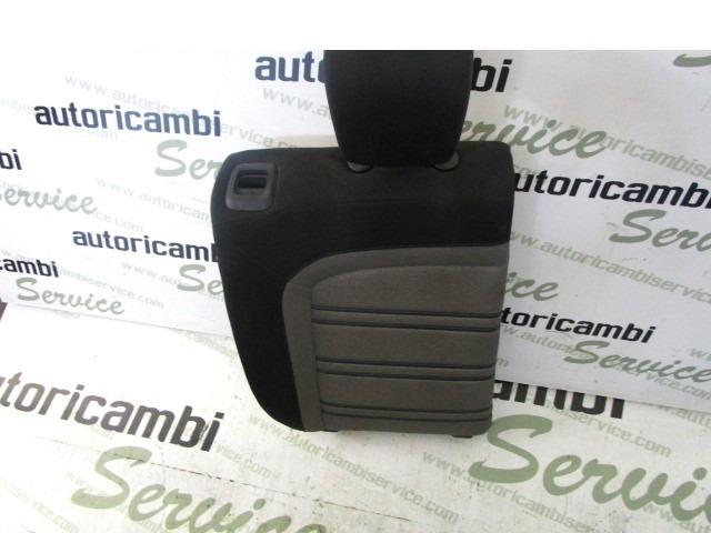 RESPALDO DEL ASIENTO TRASERO OEM N. 32252 SCHIENALE SDOPPIATO POSTERIORE TESSUTO PIEZAS DE COCHES USADOS FIAT PUNTO EVO 199 (2009 - 2012)  DIESEL DESPLAZAMIENTO 13 ANOS 2010