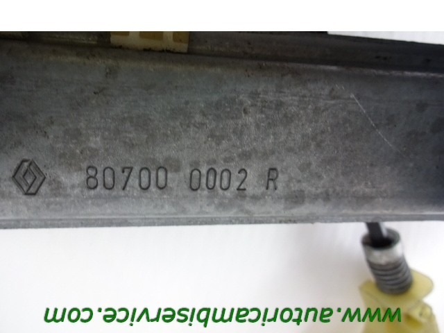 MECANISMO DE PARABRISAS DE PUERTA DELANTERA OEM N. 807010002R PIEZAS DE COCHES USADOS RENAULT LAGUNA MK3 BER/SW (10/2007 - 08/2010) DIESEL DESPLAZAMIENTO 20 ANOS 2008