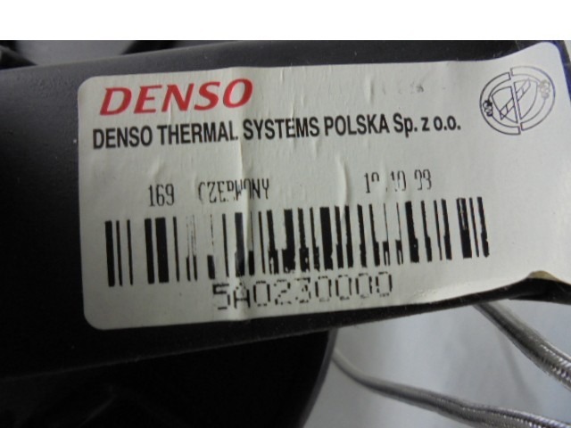 VENTILADOR OEM N. 5A0230000 PIEZAS DE COCHES USADOS FIAT 500 CINQUECENTO (2007 - 2015) BENZINA DESPLAZAMIENTO 12 ANOS 2007