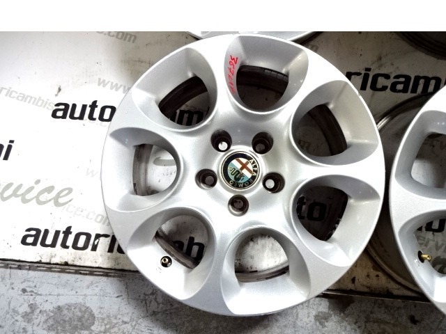 JUEGO DE RUEDAS DE ALEACI?N 16' OEM N. 19449 SET 4 CERCHI IN LEGA PIEZAS DE COCHES USADOS ALFA ROMEO 159 939 BER/SW (2005 - 2013) DIESEL DESPLAZAMIENTO 19 ANOS 2008