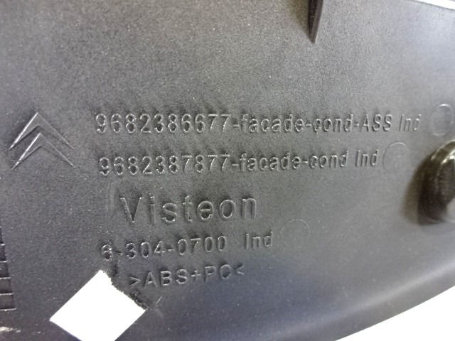 TABLERO DE INSTRUMENTOS CON GUIONES OEM N. 9682386677 PIEZAS DE COCHES USADOS CITROEN C5 MK2 /TOURER/CROSS TOURER (2008 - 2017) DIESEL DESPLAZAMIENTO 20 ANOS 2008