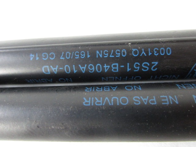 MUELLE D PRESI?N DEL GAS,TAPA PORTAMALET OEM N. 2S51-B406A10-AD PIEZAS DE COCHES USADOS FORD FIESTA JH JD MK5 R (01/2006 - 2008) BENZINA DESPLAZAMIENTO 13 ANOS 2007