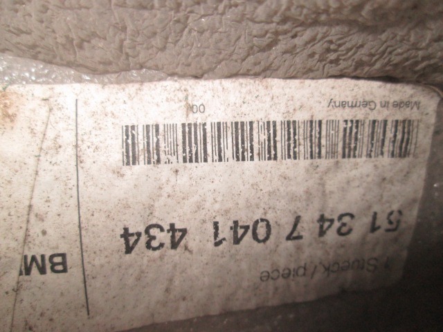 PARAMENTO COLUMNA B PUERTA DELANT OEM N. 51347041434 PIEZAS DE COCHES USADOS BMW SERIE X5 E53 LCI RESTYLING (2003 - 2007) DIESEL DESPLAZAMIENTO 30 ANOS 2004