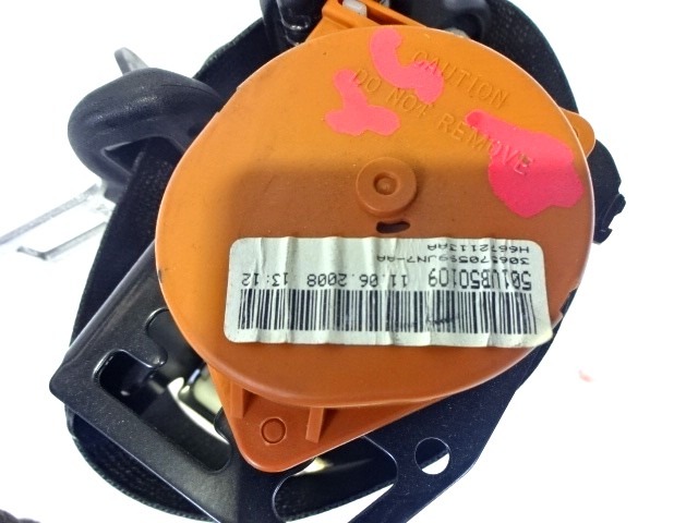 CINTUR?N DE SEGURIDAD OEM N. 501VB50109 PIEZAS DE COCHES USADOS OPEL AGILA B (2008 - 2015)BENZINA DESPLAZAMIENTO 12 ANOS 2008