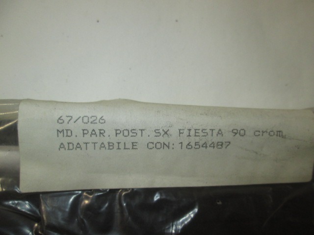 MOLDURAS LATERALES DEL CUERPO OEM N. 1654487 PIEZAS DE COCHES USADOS FORD FIESTA (1989 - 1995)BENZINA DESPLAZAMIENTO 13 ANOS 1989