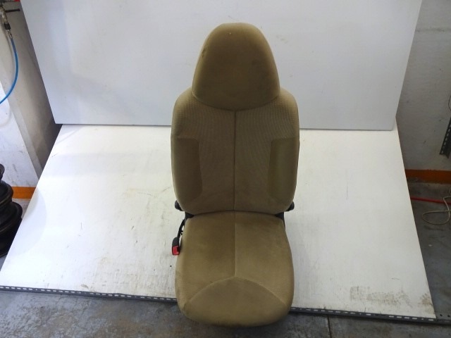 ASIENTO DELANTERO IZQUIERDA OEM N. 18587 SEDILE ANTERIORE SINISTRO TESSUTO PIEZAS DE COCHES USADOS PEUGEOT 107  (2005 - 2014) DIESEL DESPLAZAMIENTO 14 ANOS 2006