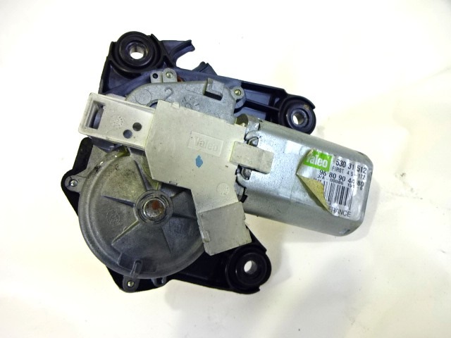 MOTOR DEL LIMPIAPARABRISAS TRASERO OEM N. 53031512 9680904480 PIEZAS DE COCHES USADOS PEUGEOT 207 / 207 CC WA WC WK (05/2009 - 2015) DIESEL DESPLAZAMIENTO 16 ANOS 2010