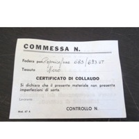 PIEZAS ADOSADAS CONSOLA CENTRAL OEM N.  PIEZAS DE COCHES USADOS FIAT 682 SERIE T T2 T3 T4 N N2 N3 N4 683 (1952 - 1988)DIESEL DESPLAZAMIENTO 107 ANOS 1954