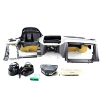 KIT AIRBAG COMPLETA OEM N. 51754872 PIEZAS DE COCHES USADOS FIAT GRANDE PUNTO 199 (2005 - 2012) DIESEL DESPLAZAMIENTO 13 ANOS 2005