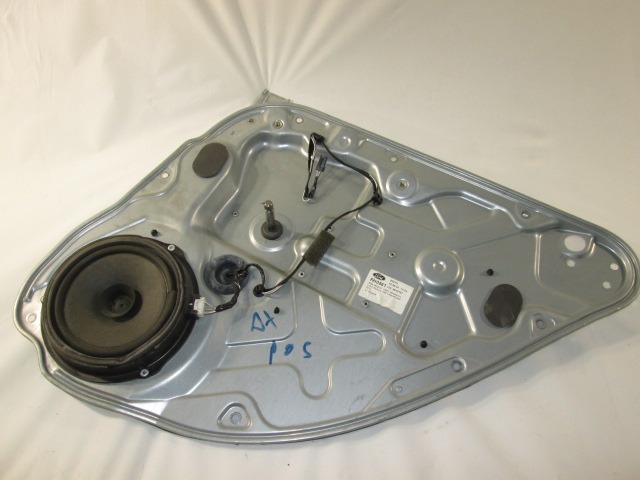 MECANISMO DE LA VENTANA DE LA PUERTA TRASERA. OEM N. 3M51R24994CH PIEZAS DE COCHES USADOS FORD CMAX MK1 (10/2003 - 03/2007) DIESEL DESPLAZAMIENTO 16 ANOS 2004