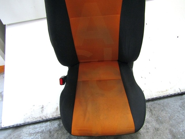 ASIENTO DELANTERO IZQUIERDA OEM N. 23426 146 SEDILE ANTERIORE SINISTRO TESSUTO PIEZAS DE COCHES USADOS OPEL AGILA B (2008 - 2015)BENZINA DESPLAZAMIENTO 12 ANOS 2009