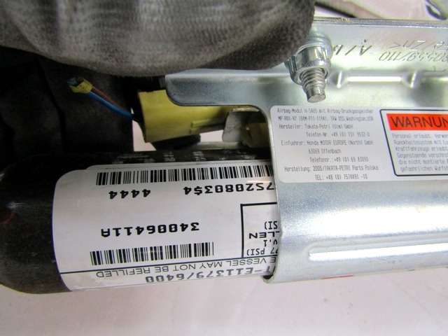 AIRBAG DE CABEZA, LADO IZQUIERDO OEM N. 78875SMGE81 PIEZAS DE COCHES USADOS HONDA CIVIC (2006 - 2012)BENZINA DESPLAZAMIENTO 18 ANOS 2006