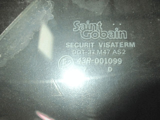 CRISTAL DE PUERTA COMPACTO DERECHA OEM N.  PIEZAS DE COCHES USADOS FIAT REGATA (1986 - 1990)BENZINA DESPLAZAMIENTO 13 ANOS 1986