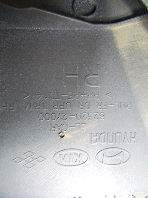 PANEL DE LA PUERTA DELANTERA OEM N. 33133 PANNELLO INTERNO PORTA ANTERIORE PIEZAS DE COCHES USADOS HYUNDAI IX35 (2010 - 2015)DIESEL DESPLAZAMIENTO 20 ANOS 2010