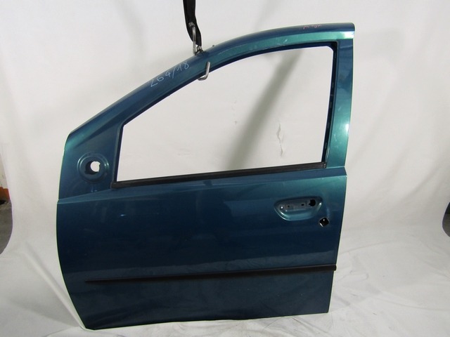 PUERTA DELANTERA IZQUIERDA OEM N. 71765845 PIEZAS DE COCHES USADOS FIAT PUNTO 188 MK2 R (2003 - 2011) BENZINA DESPLAZAMIENTO 12 ANOS 2006