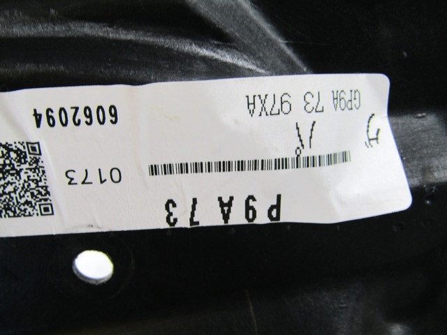 MECANISMO DE LA VENTANA DE LA PUERTA TRASERA. OEM N. GP9A7397XA PIEZAS DE COCHES USADOS MAZDA 6 GG GY (2003-2008) DIESEL DESPLAZAMIENTO 20 ANOS 2007