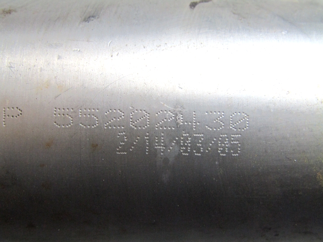 REFRIGERADOR DEL GAS DE ESCAPE OEM N. 55202430 PIEZAS DE COCHES USADOS OPEL ASTRA H L48,L08,L35,L67 5P/3P/SW (2004 - 2007) DIESEL DESPLAZAMIENTO 19 ANOS 2005