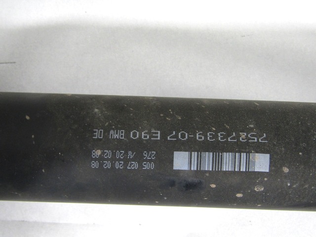 ARBOL DE TRANSMISSION TRASERA OEM N. 7527339 PIEZAS DE COCHES USADOS BMW SERIE 3 BER/SW/COUPE/CABRIO E90/E91/E92/E93 (2005 - 08/2008) DIESEL DESPLAZAMIENTO 20 ANOS 2008